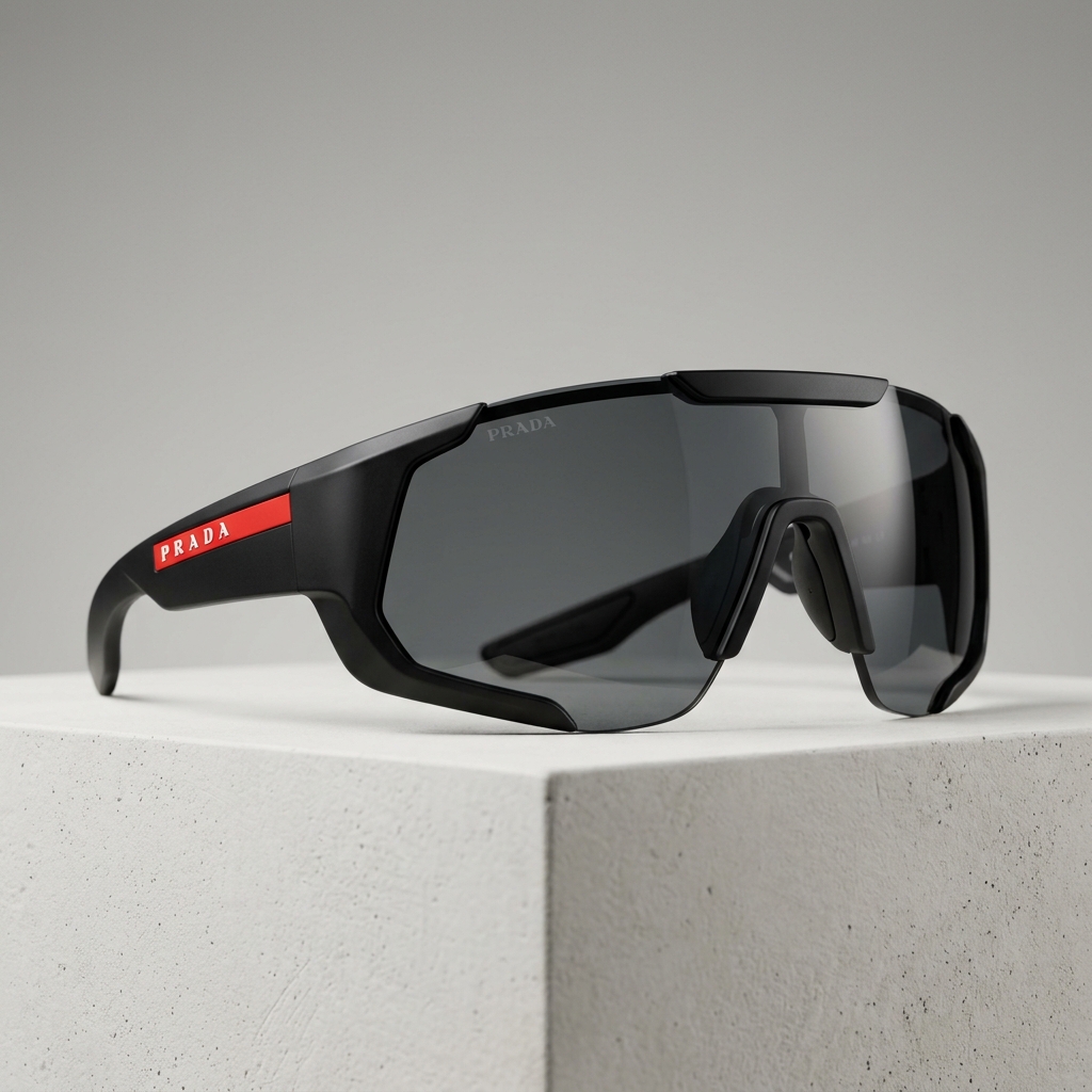 Prada Monolith Shield