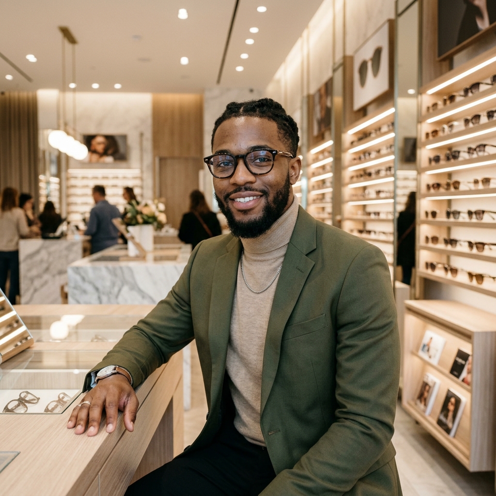 Luxury Sunglasses - Refraction & Glass Architecture